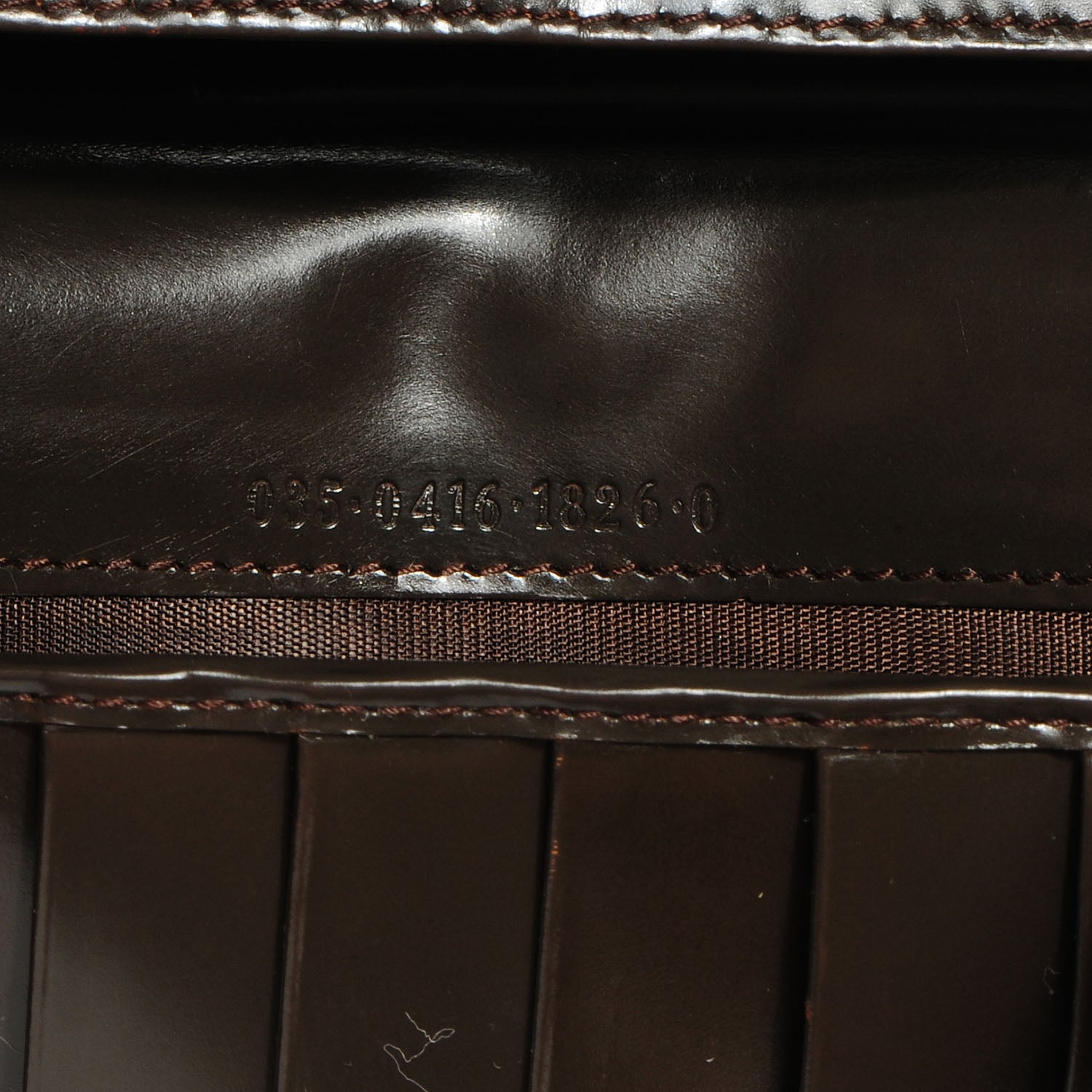 Gucci Leather Zip Around Bamboo Wallet Brown 14 of 14