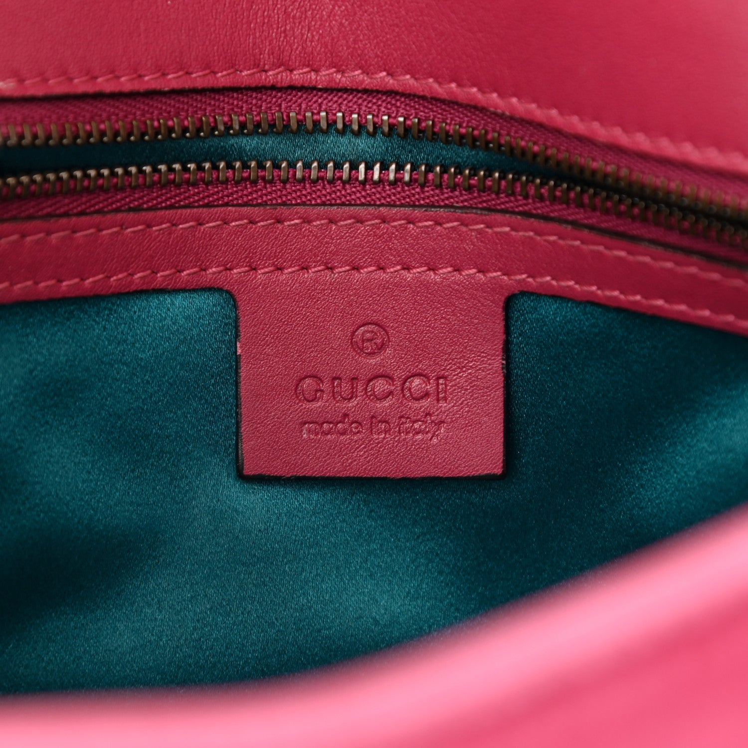 Gucci Velvet Matelasse Small GG Marmont Shoulder Bag Light Raspberry Rose 6 of 11