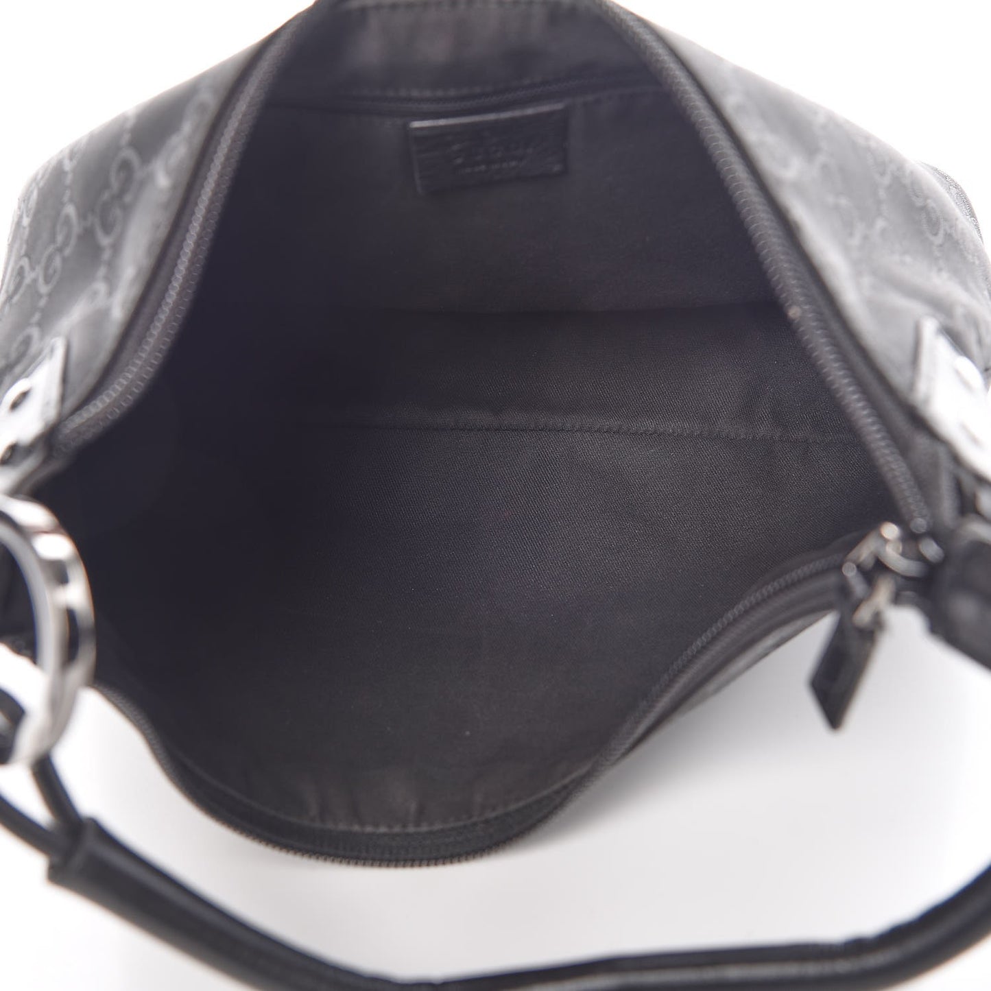 Monogram Classic Ring Small Hobo Black