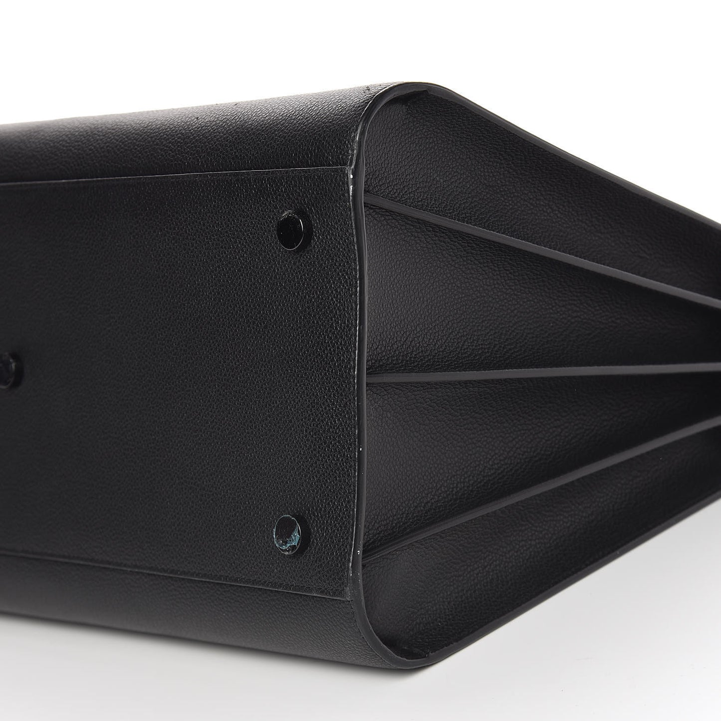 Grained Calfskin Large Sac De Jour Carryall Black