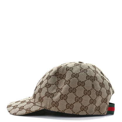 Gucci Monogram Web Childrens Baseball Hat 54 M Beige 3 of 8