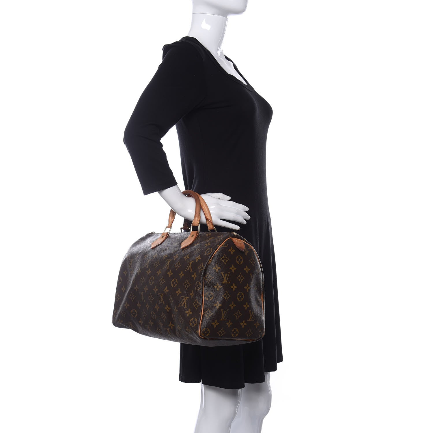 Louis Vuitton Monogram Speedy 35 2 of 13