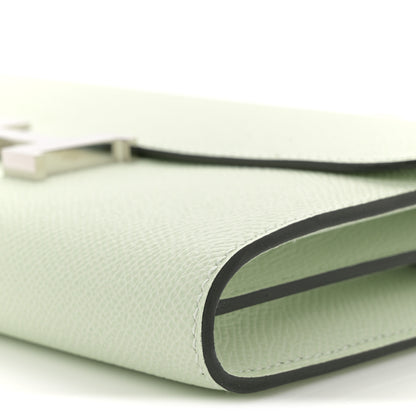Hermes Epsom Constance Long To Go Wallet Vert Fizz 9 of 10