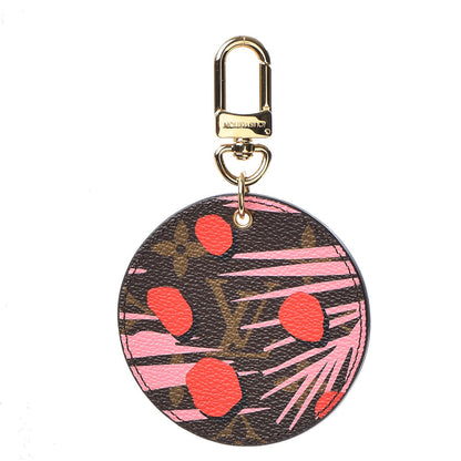 Louis Vuitton Monogram Jungle Dots Bag Charm Key Ring Sugar Pink Poppy 1 of 6