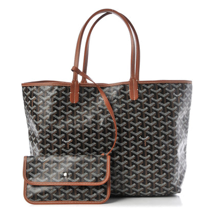 Goyard Goyardine Saint Louis PM Black Gold 1 of 10