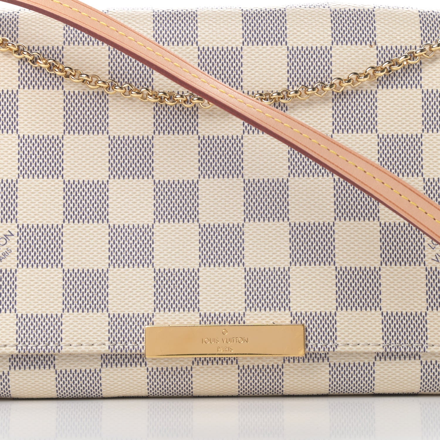 Louis Vuitton Damier Azur Favorite MM 9 of 12