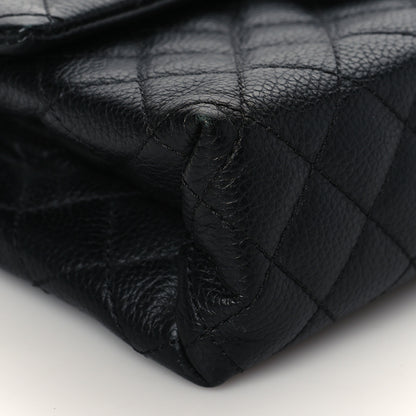 Chanel Grained Calfskin Quilted 2.55 Reissue Flap Belt Bag Clutch Black 10 of 11