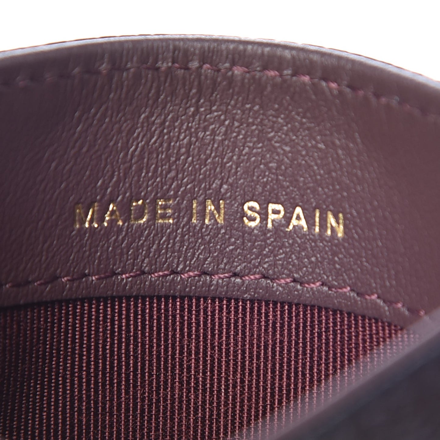 Caviar Quilted Card Holder Black