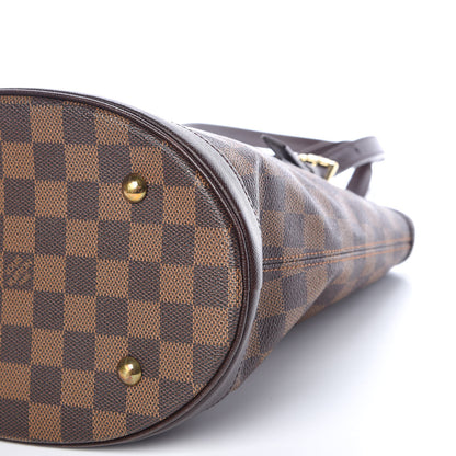 Louis Vuitton Damier Ebene Marais Bucket 23 13 of 15
