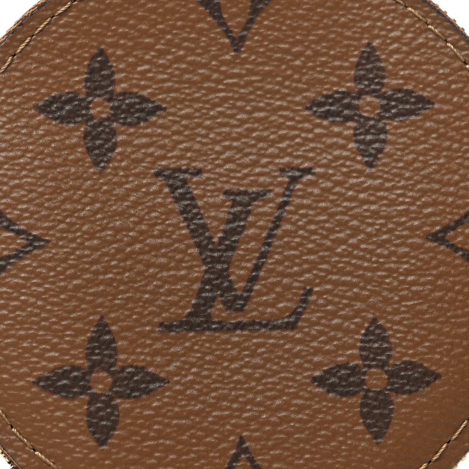 Louis Vuitton Reverse Monogram Bandouliere Round Coin Purse 7 of 7