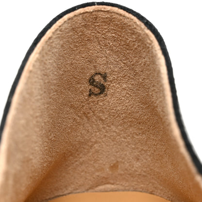Hermes Goatskin Mens Tenor Mocassin Loafers 43 Black 10 of 11