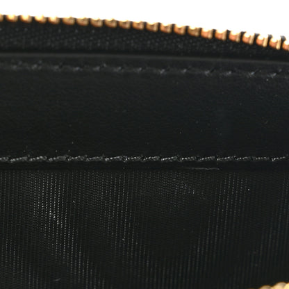 Gucci Calfskin Matelasse GG Marmont Compact Wallet Black 8 of 10