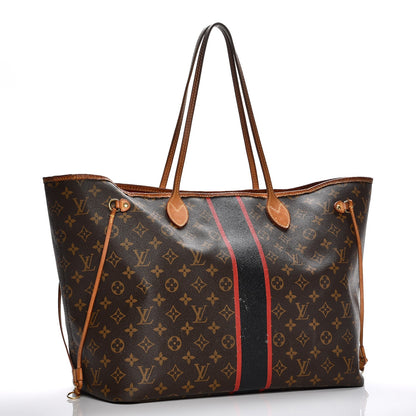 Louis Vuitton Monogram My LV Heritage Neverfull GM Rouge Black 3 of 18