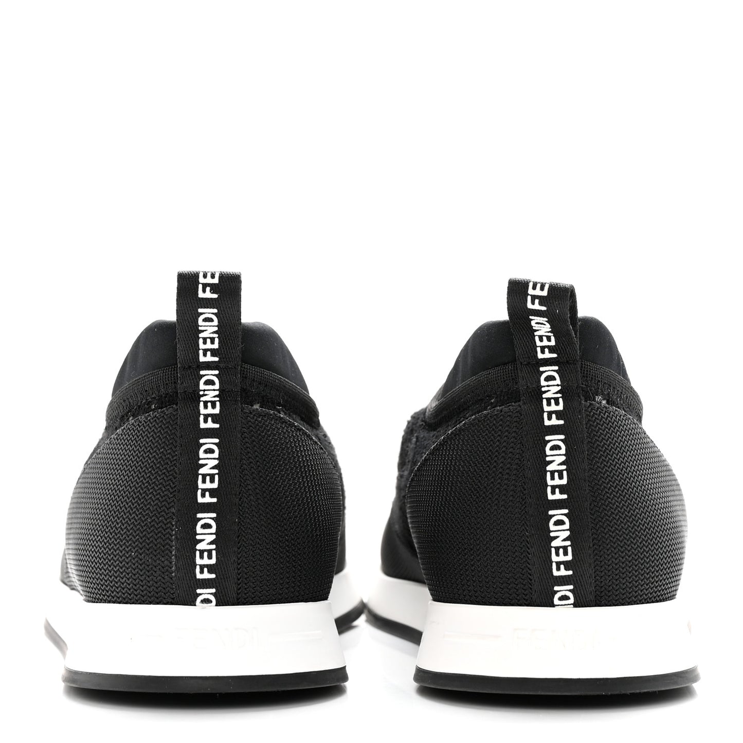 X SARAH COLEMAN Mesh FF Vertigo Runner Slip On Sneakers 36.5 Black
