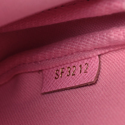 Louis Vuitton Monogram 2022 Christmas Animation Paris Mini Pochette Accessories Pink 7 of 10