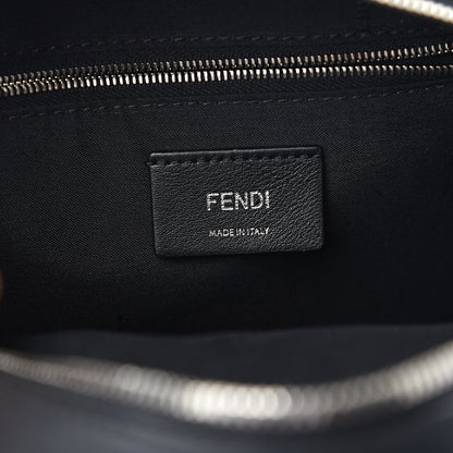 Fendi Vitello Century Fun Fair Metal Studded Mini Backpack Black Multicolor 5 of 9