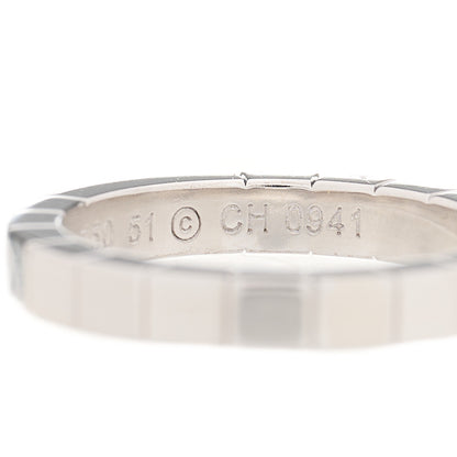 Cartier 18K White Gold Lanieres Ring 51 5.75 5 of 5