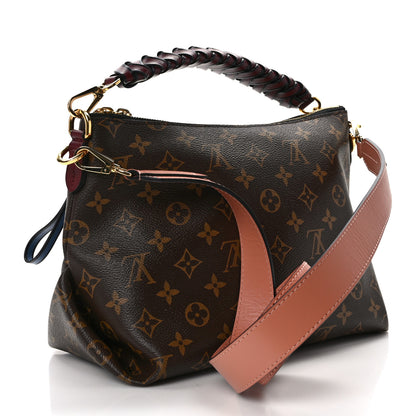 Louis Vuitton Monogram Beaubourg Hobo Mini Bordeaux Red Peach Safran Blue Jean Blue 3 of 15