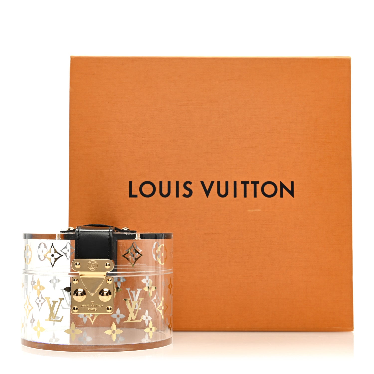 Louis Vuitton Transparent Plexiglass Box Scott Black 7 of 7
