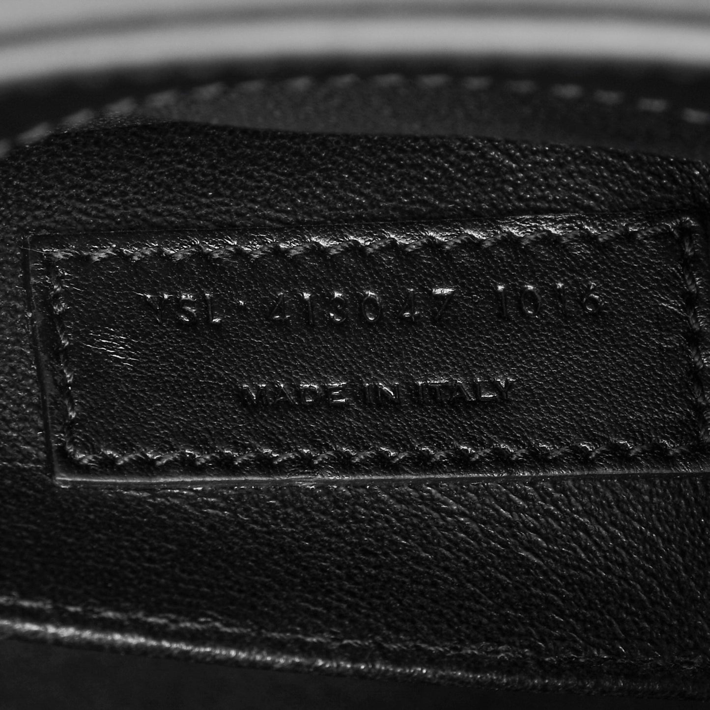 Calfskin Patchwork Baby Sac De Jour Black