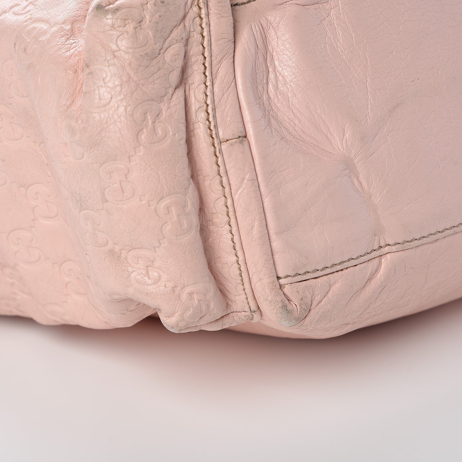 Gucci Guccissima Messenger Diaper Bag Pink 17 of 20