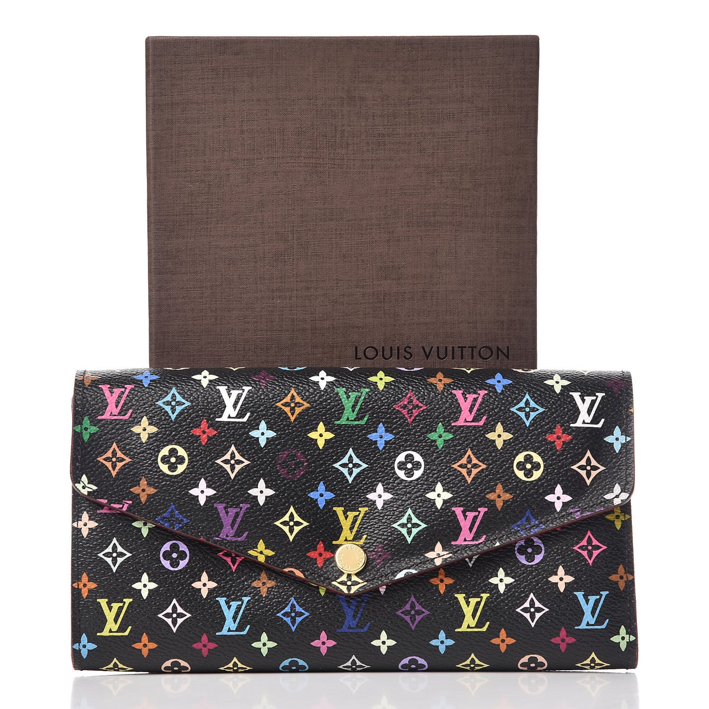 Monogram Multicolor Sarah Wallet NM Black Grenade