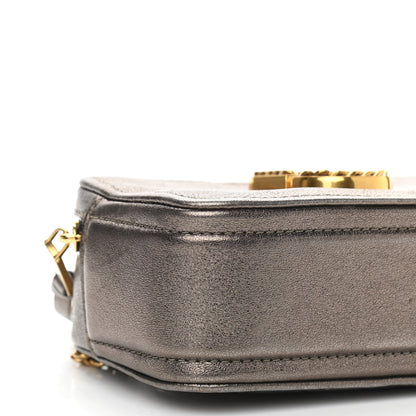 Marc Jacobs Metallic Grained Calfskin Glam Shot Crossbody Bronze 9 of 11