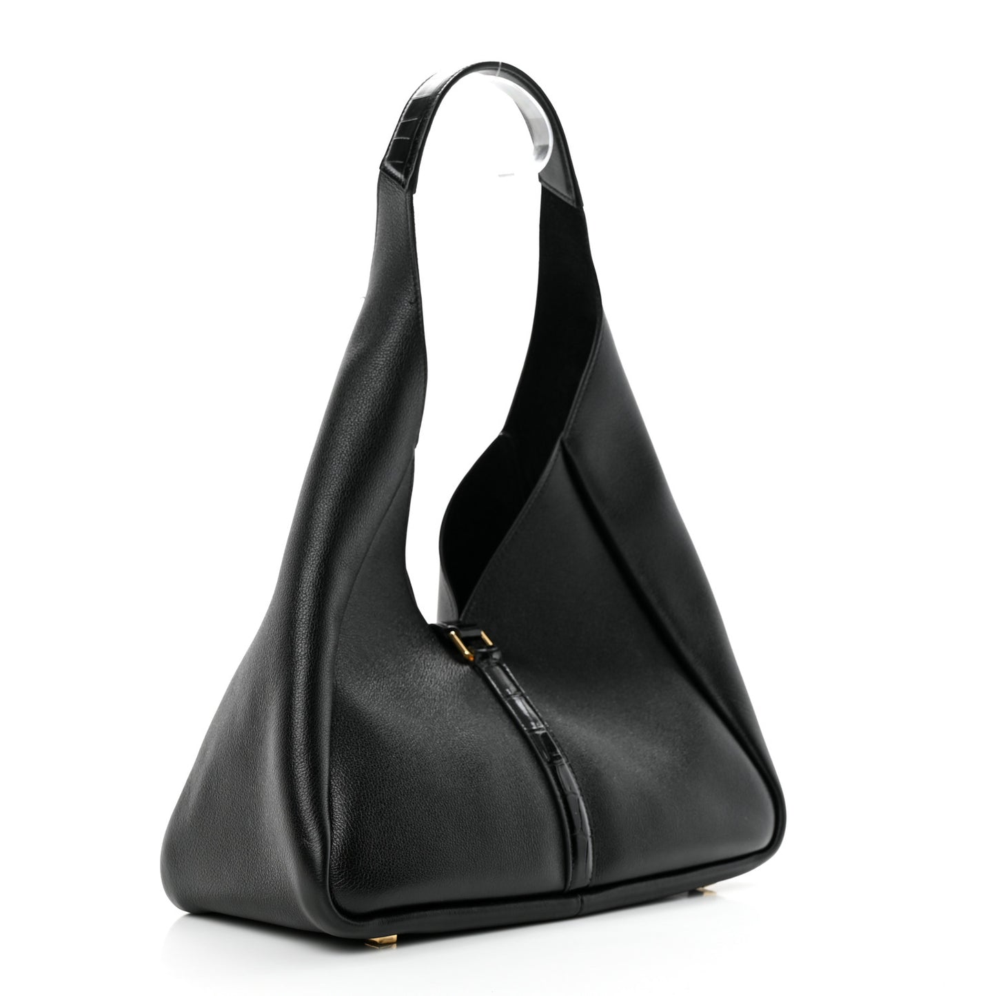 Calfskin Medium G-Lock Hobo Black