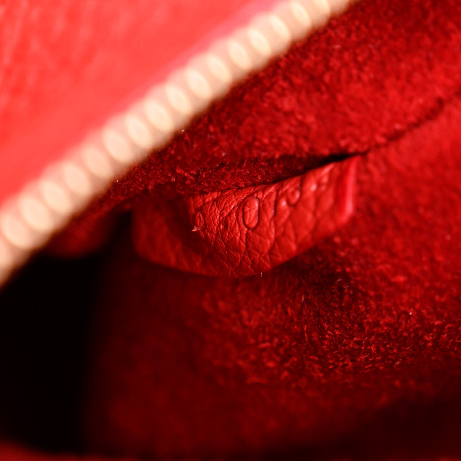 Celine Crisped Calfskin Small Tie Knot Tote Vermillion 8 of 18