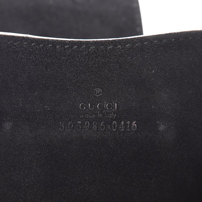 Gucci Pebbled Calfskin Soho iPad Case Black 6 of 6