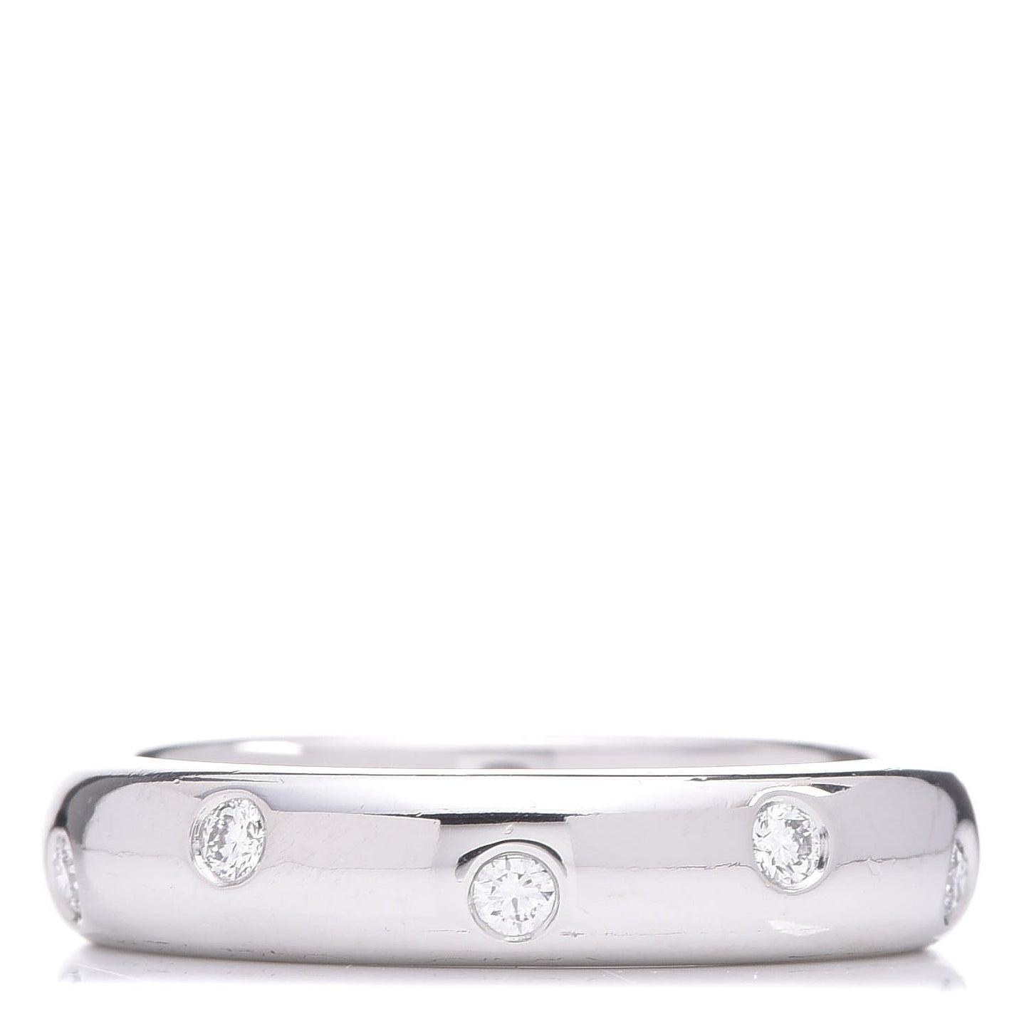 Platinum Diamond 4mm Etoile Band Ring 53 6.25
