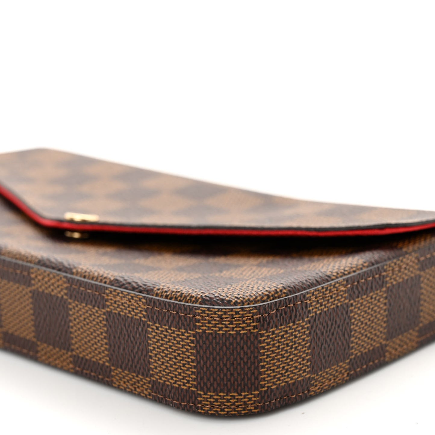 Damier Ebene Pochette Felicie Chain Wallet