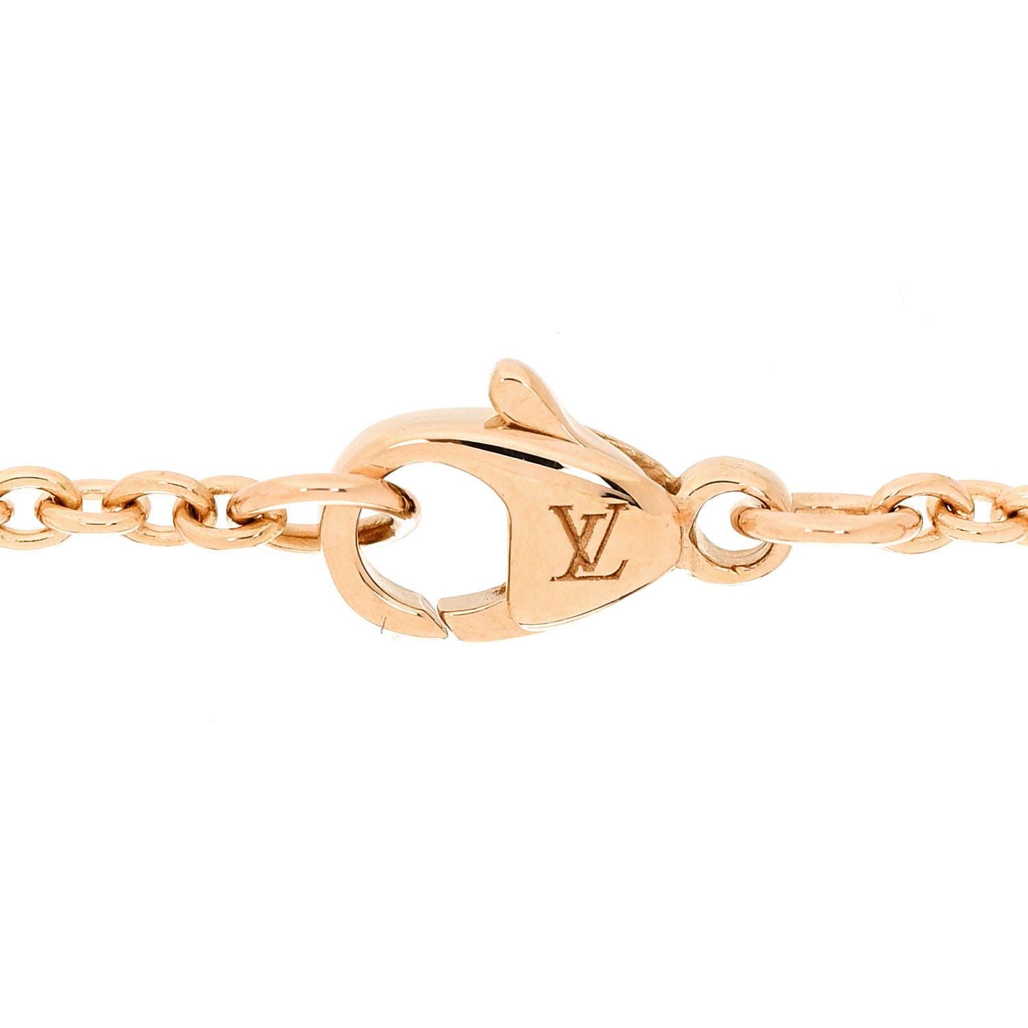 Louis Vuitton 18K Pink Gold Mother of Pearl Color Blossom BB Sun Bracelet 4 of 5