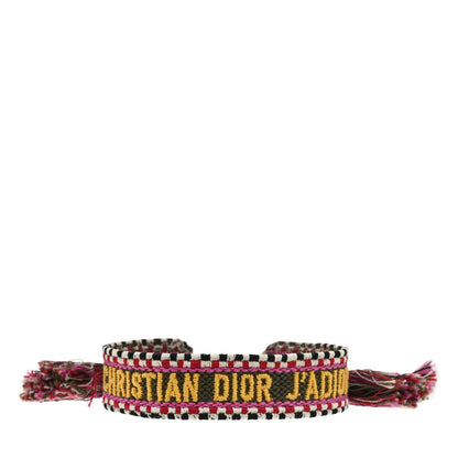 Christian Dior Woven Cotton J"Adior Friendship Bracelet Multicolor 1 of 3