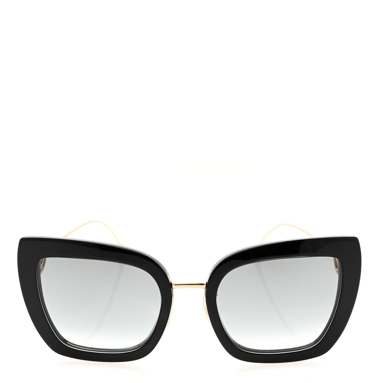 Fendi Acetate Metal F is Fendi Square Cat Eye Sunglasses FF 0424/F/S Black 2 of 7