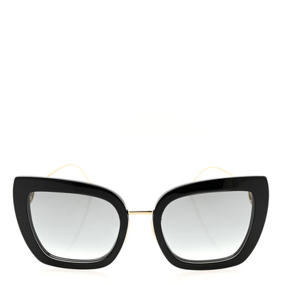 Fendi Acetate Metal F is Fendi Square Cat Eye Sunglasses FF 0424/F/S Black 2 of 7