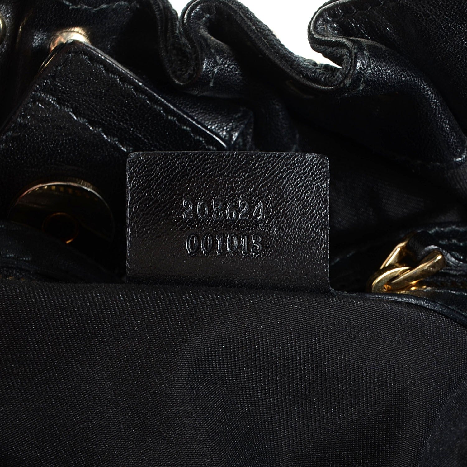Gucci Monogram Studded Pelham Medium Tote Black 8 of 8