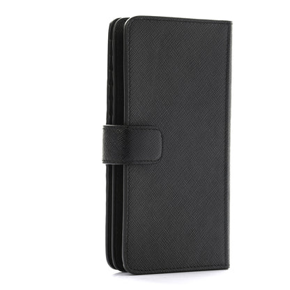 Prada Saffiano Phone Wallet Black 3 of 8