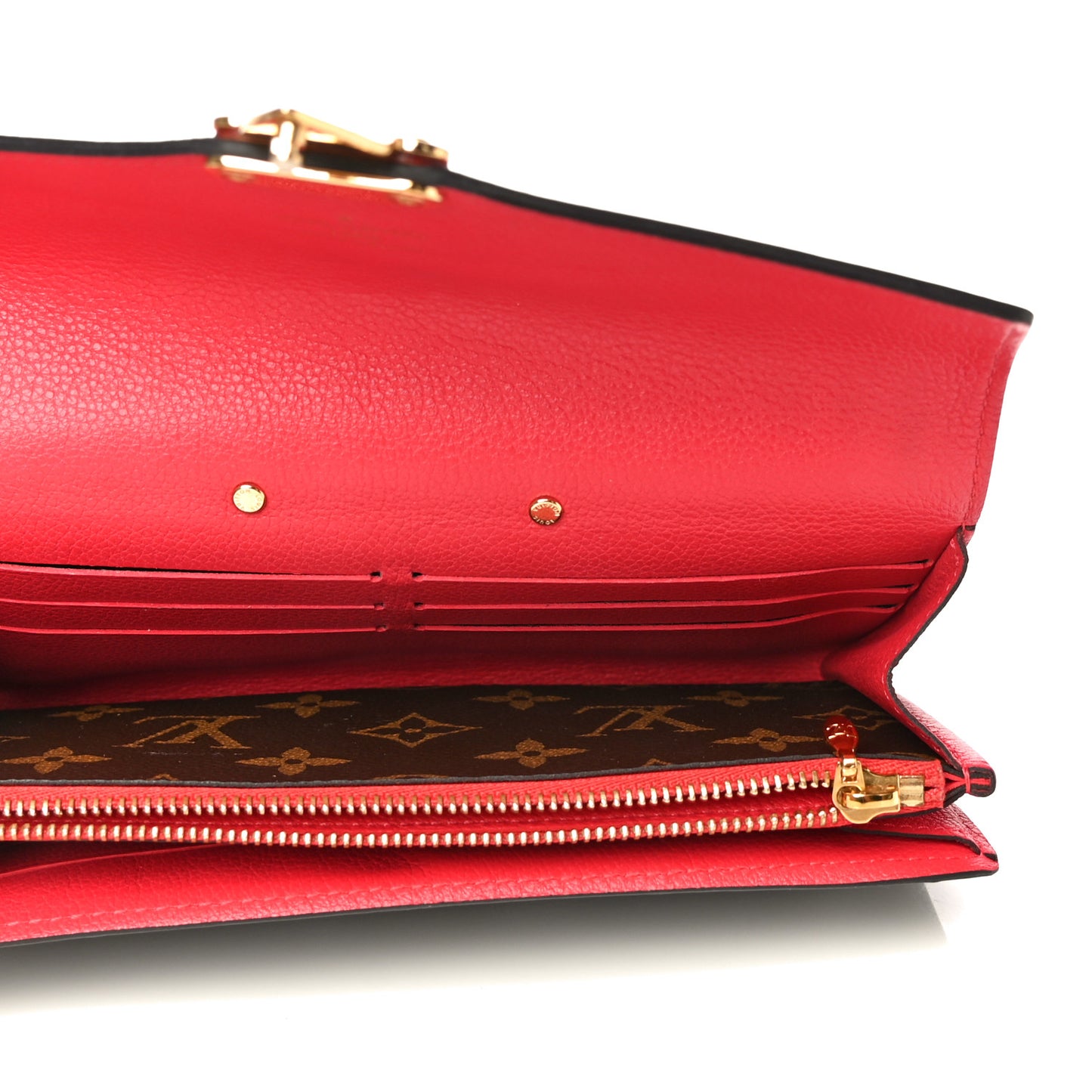 Monogram Pallas Wallet Cherry