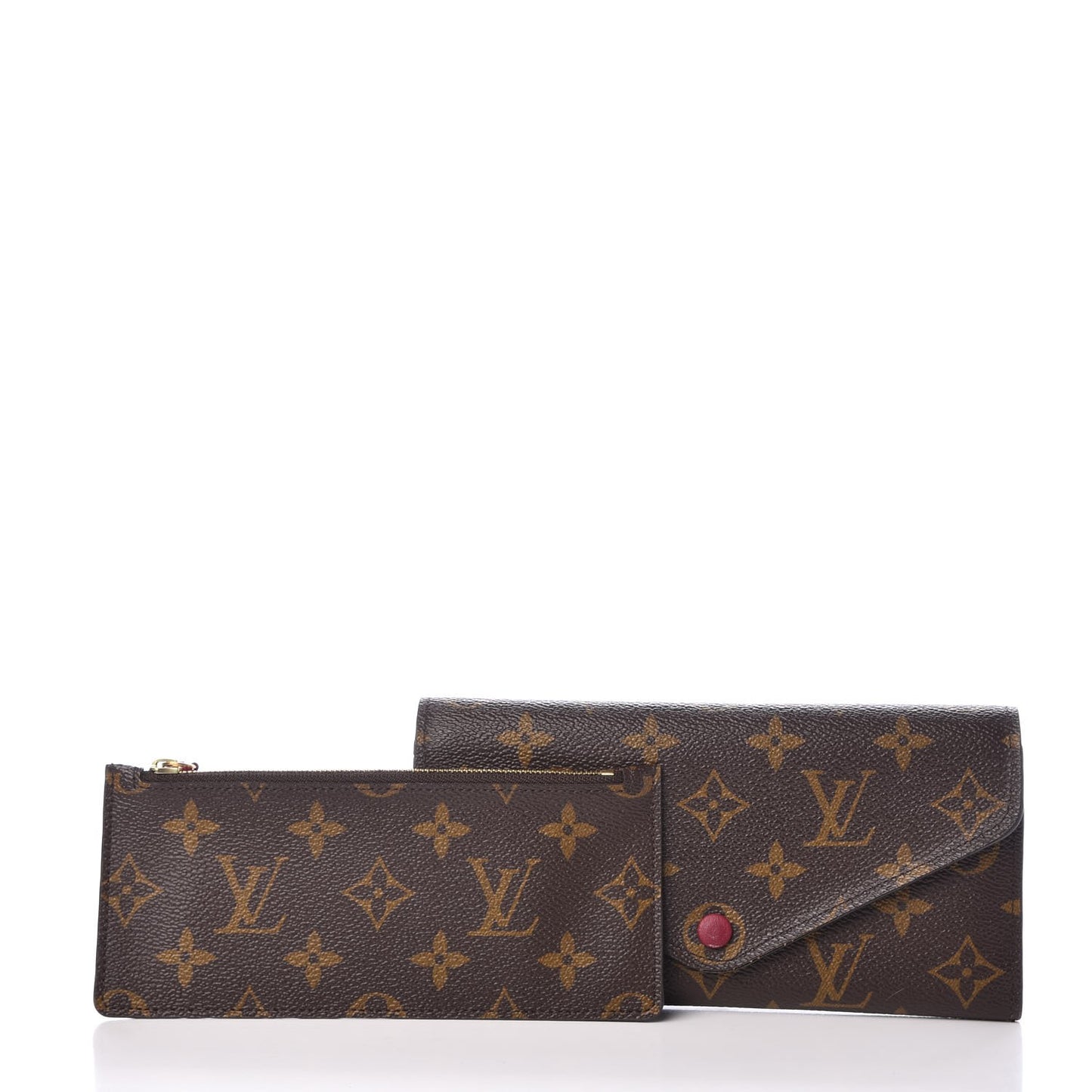 Monogram Josephine Wallet Fuchsia
