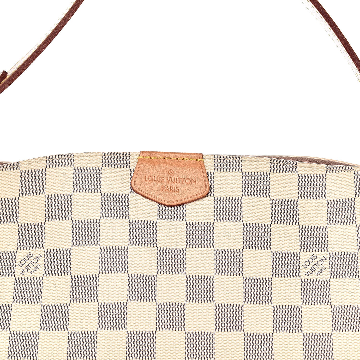 Louis Vuitton Damier Azur Graceful PM Rose Ballerine 13 of 14
