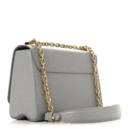 Louis Vuitton Epi Moonstone Twist Shoulder Bag MM Grey 4 of 10