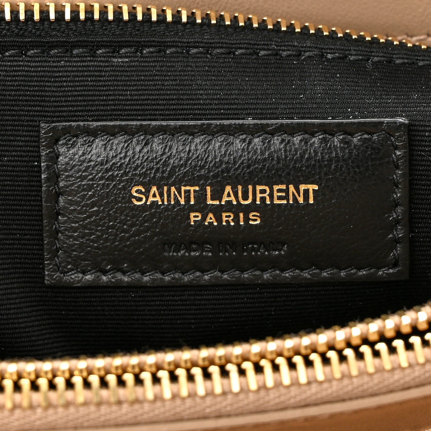 Calfskin Y Quilted Monogram Medium Loulou Chain Satchel Dark Latte