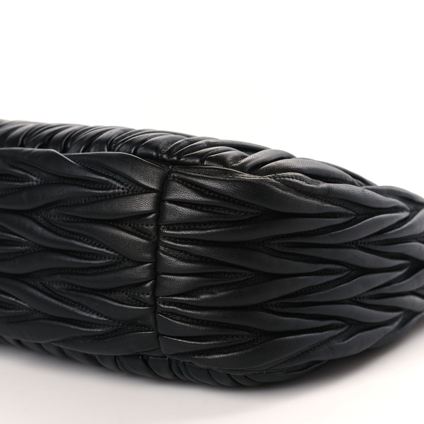 Nappa Matelasse Wander Large Hobo Black