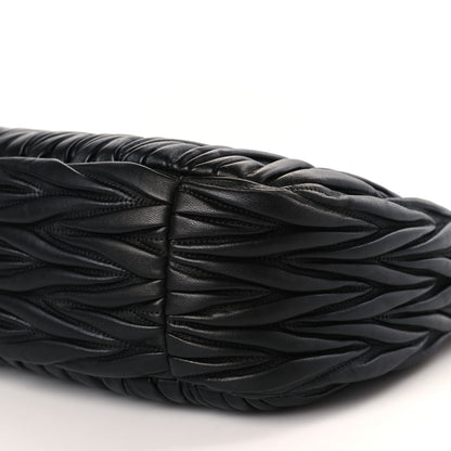 Miu Miu Nappa Matelasse Wander Large Hobo Black 8 of 8