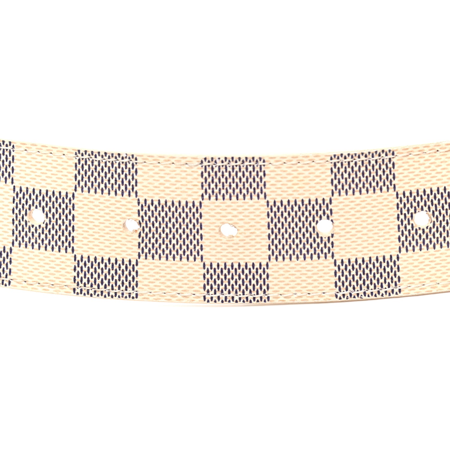 Louis Vuitton Damier Azur LV Initiales Belt 100 40 3 of 8