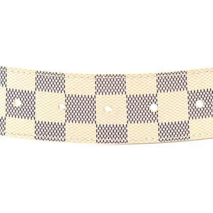 Louis Vuitton Damier Azur LV Initiales Belt 100 40 3 of 8