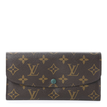 Louis Vuitton Monogram Emilie Wallet Vert 1 of 5