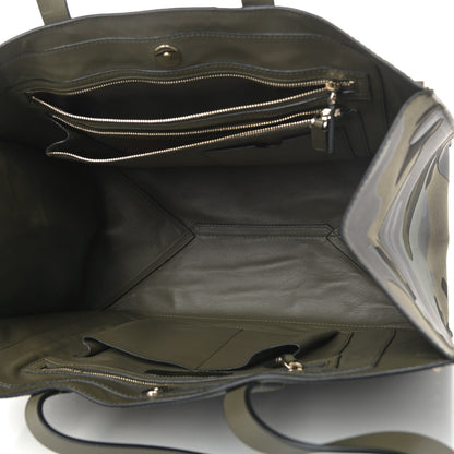 Valentino Garavani Nappa Canvas Camo Medium Rockstud Soft Tote Green 4 of 4