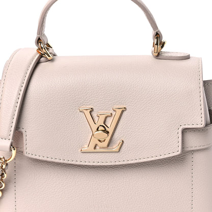 Louis Vuitton Soft Calfskin Mini Lockme Ever Greige 7 of 10